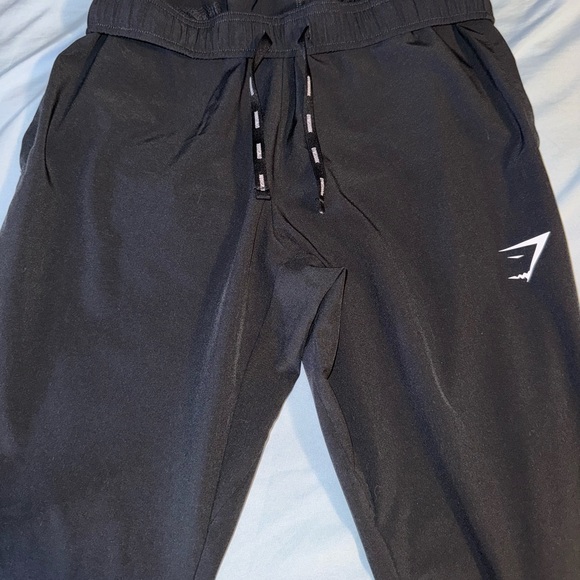 Black gym shark sweatpants - Picture 1 of 2